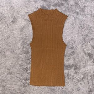 Mock Neck Tank Top